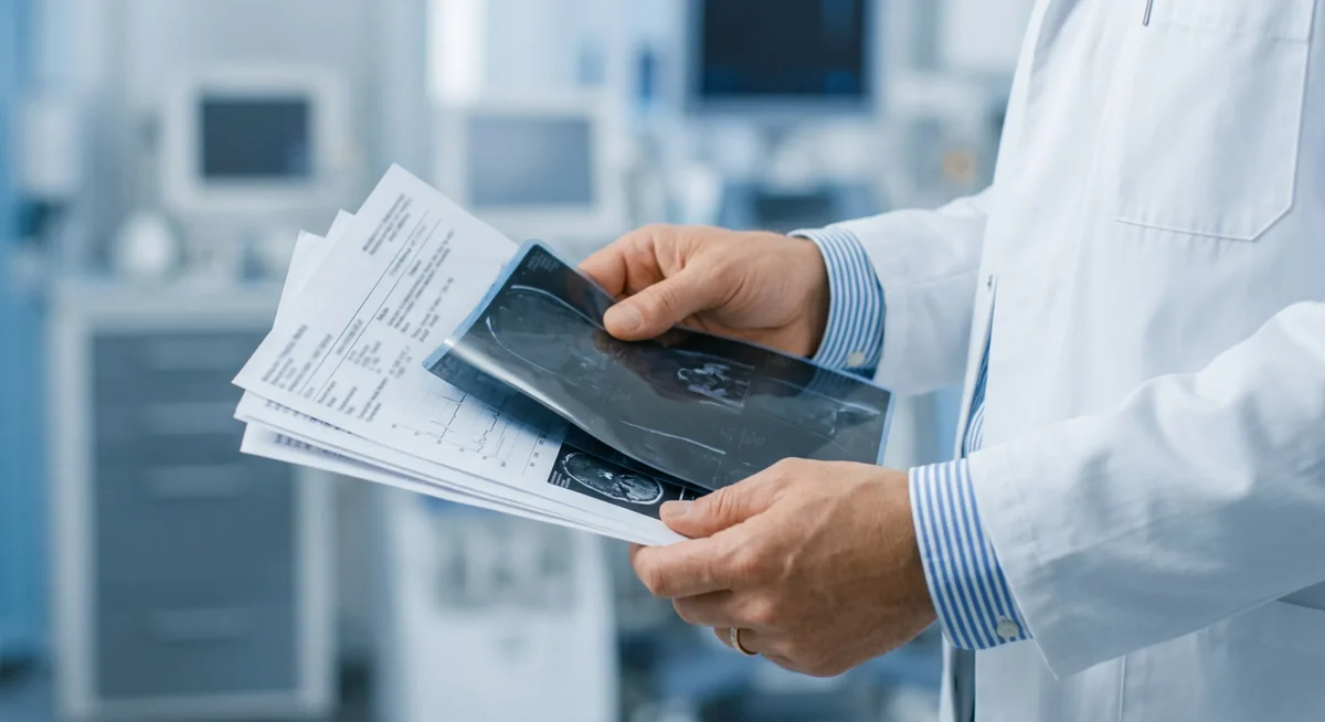 Segunda opinião médica - análise de exames